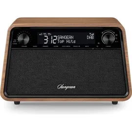 Sangean WR-201D Nussbaum Vintage