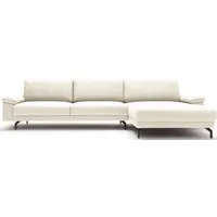 creation by rolf benz Ecksofa "CR.450 elegantes Designsofa mit hohem Sitzkomfort", weiß (perlweiß), B:294cm H:95cm T:178cm, CREATION BY ROLF BENZ, Sofas, Ecksofa