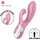 Satisfyer Air Pump Bunny 2 20 cm, rosa