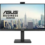 Asus BE249QFK - LED-Monitor - 61 cm (23.8" sichtbar), Full HD, IPS, 100Hz, Rahmenlos, Full HD-Webcam, Mikrofonanordnung, Stereolautsprecher, höhenverstellbar, ergonomisches Design, HDMI)