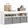 Woltu Schuhbank 102 x 45 x 30 cm gepolstert / weiß