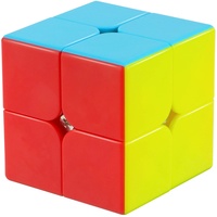 JOPHEK Zauberwürfel, Zauberwürfel Stickerless Zauberwürfel Original Speed Cube Puzzle Würfel, Schneller & Professioneller (2x2)