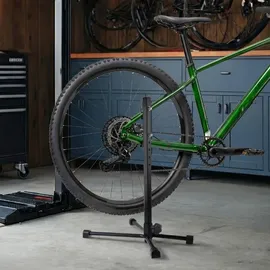 Maclean Brackets Fahrradständer MC-434 vertikaler Fahrradhalter bis 20kg Tragfähigkeit schwarz
