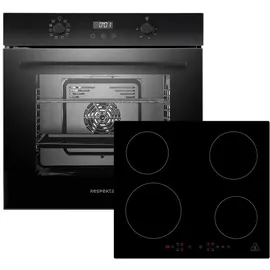 Respekta Backofen Herdset Induktion Einbau Set Autark Timer