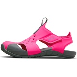 Nike Sunray Protect 2 Flipflop, Hyper Pink/Fuchsia Glow-Smoke Grey, 29.5 EU