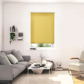 Lichtblick Thermo-Rollo Klemmfix 50 x 190 cm gelb