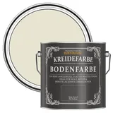 Rust-Oleum kratzfeste Kreidefarbe Bodenfarbe in mattem Finish -Auster 2.5L