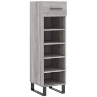 VidaXL Schuhschrank Grau Sonoma 30x35x105 cm Holzwerkstoff vidaXL