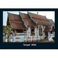 Vero Kalender Tempel 2026 Fotokalender DIN A4 von Tobias