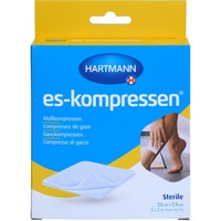 EurimPharm Arzneimittel GmbH ES-KOMPRESSEN steril 7.5x7.5 cm 8fach