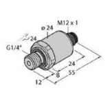 Turck Drucktransmitter 1 St. PT40R-1004-I2-H1143