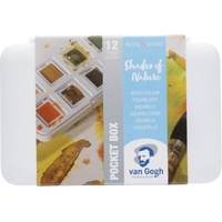 Van Gogh Pocketbox Aquarellfarbkasten 1 St. shades of nature