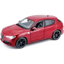 BBURAGO 1:24 Alfa Romeo Stelvio (2017), rot