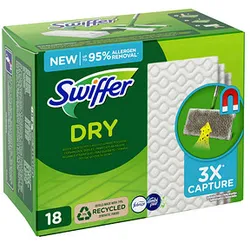 Swiffer DRY Staubfangtücher Mikrofaser, 18 Tücher