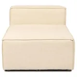 Home Deluxe Modulares Sofa VERONA -versch. Ausführungen - Mittelsofa - beige