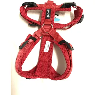 Petlando Mesh Y-Comfort Geschirr rot M