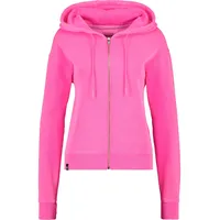 Alife & Kickin ALIFE & Damen RanaAK A Gr. XS pink hot pink) Damen Sweatjacken Hoodie mit Reißverschluss und Kapuze, Kapuzensweatjacke