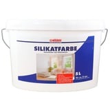 Wilckens Silikatfarbe 5 Liter Innenfarbe auf Silikatbasis Weiß Matt hoch deckend