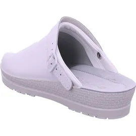 ROHDE Damen, Frauen, Clogs, Slipper,Pantoletten,Slip on,Freizeitschuhe,Schlupfschuhe,schluepfschuhe,Slipper,Slides,Slip-ons,Weiss,41 EU / 7.5 UK