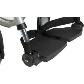 FabaCare Rollstuhl D200 Leichtgewichtrollstuhl faltbar grau/schwarz
