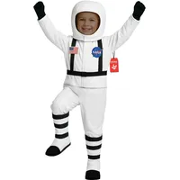 Fun Shack Astronaut Kostüm Kinder, Astronauten Kostüm Kind, Halloween Kostum Kinder, Karneval Kostum Jungen, Fasching, M