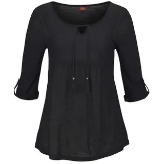 Buffalo Strandshirt Damen schwarz Gr.48/50