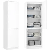 home collective Mehrzweckschrank 50x40x180,5 cm Weiß