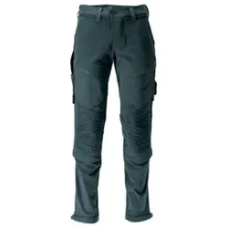 22179-652 Hose mit Knietaschen, waldgrün, 82C62