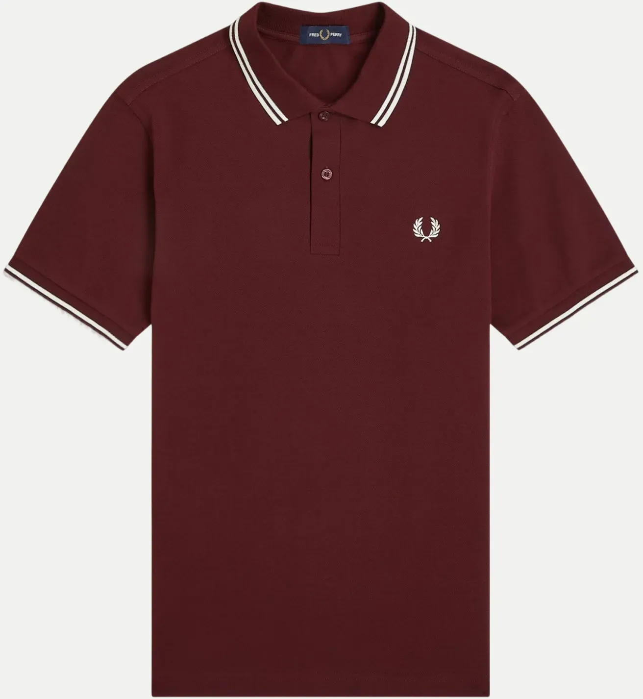 Poloshirt mit Doppelstreifen Braun 3XL