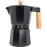 Vin Bouquet Italienische Kaffeemaschine Vin Bouquet Aluminium, 9 Tassen Schwarz