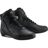Alpinestars Stella Faster 4, Drystar Damen Motorrad Schuhe, schwarz-silber, Größe 36