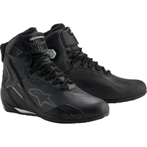 Alpinestars Stella Faster 4, Drystar Damen Motorrad Schuhe, schwarz-silber, Größe 36