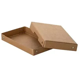 Falken PURE Aufbewahrungsbox 310 Blatt natronbraun 12,0 x 18,5 x 2,5 cm, 1 St.