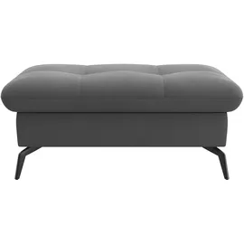 sit&more Polsterhocker Amica mit Stauraum 102 x 47 x 69 cm Grau