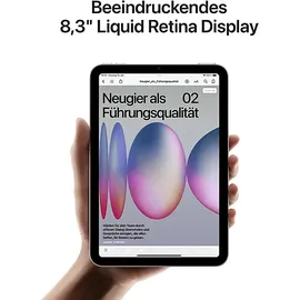Apple iPad mini (7. Generation 2024) 512 GB Wi-Fi + Cellular Space Grau