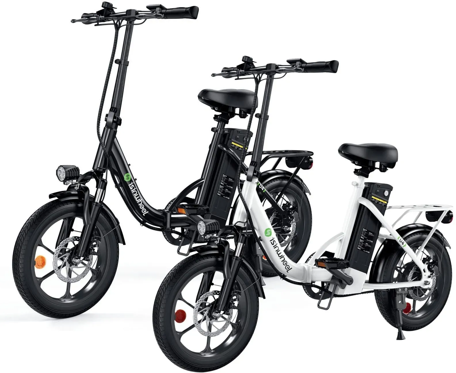 U4 Klappbares E-Bike mit tiefem Einstieg 88 km Reichweite