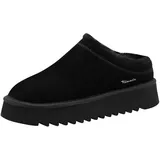 TAMARIS Sabot Leder Schwarz 38