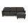 sit&more Ecksofa SIT & MORE "Farö L-Form", grau (anthrazit), B:234cm H:90cm T:168cm, Sofas, Ecksofa, inklusive Federkern, wahlweise mit Bettfunktion und Bettkasten