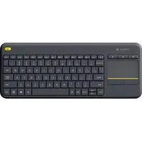 Logitech K400 Plus Wireless Touch Keyboard ES schwarz