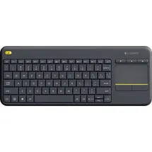 Logitech K400 Plus Wireless Touch Keyboard ES schwarz