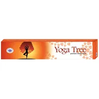 Saraswati Räucherstäbchen Green Tree "Yoga Tree" 15gr.