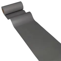 JUNOPAX Papiertischläufer titanium 50m x 0,20m, nass- und wischfest
