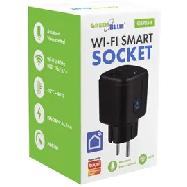 GreenBlue Smart-Home-Steckdose 1 St. Schwarz