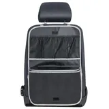 Walser Rückenlehnentasche Coolerbag, Auto-Organizer, Rücksitzschoner-Auto, Auto-Trittschutz, PKW-Sitzschutz anthrazit