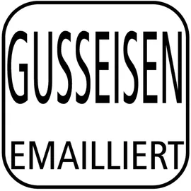 APS Kochtopf mit Deckel "5 STARS", Schmortopf Gusseisen, induktionsgeeignet, ofenfest, inkl. Deckelhalter, Ø 25 cm, 4 Liter, anthrazit