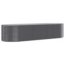 vidaXL Hochbeet 322 x 100 x 68 cm Anthrazit