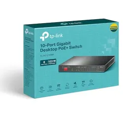TP-Link TL-SG1210MP 10-Port Gigabit Desktop Switch mit 8-Port PoE+