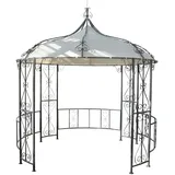 MCW Pergola Cabrera Ø 3 m creme