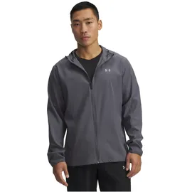 Under Armour Velociti Pro Storm Kapuzenjacke dunkelgrau - XXL
