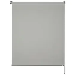 SCHÖNER WOHNEN KOLLEKTION Rollo »Tizia«, Format: 120 x 150 cm, hellgrau, Polyester